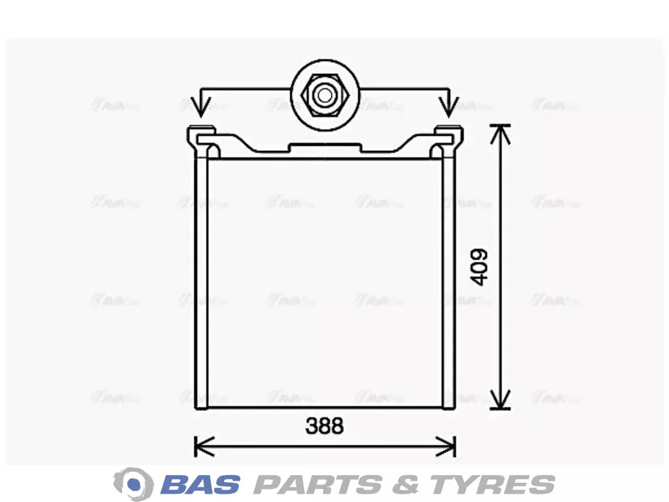 Oil cooler AVA Cooling 14016311