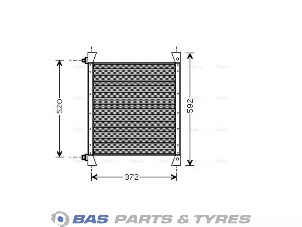 Condensator AVA Cooling 8157212 Condensator AVA Cooling 8157212