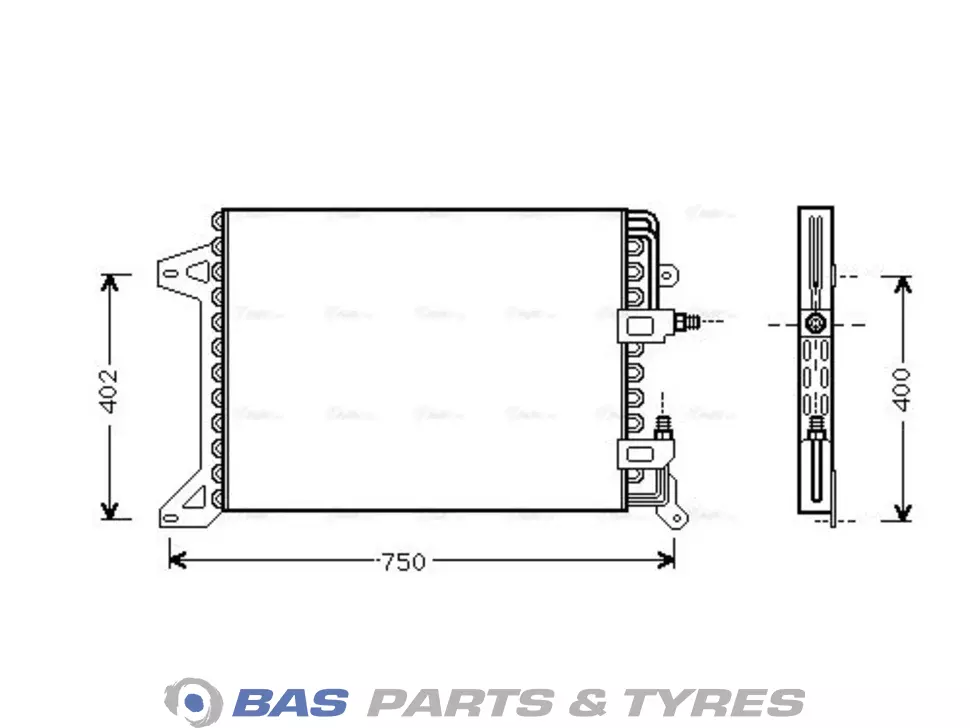 Condensator AVA Cooling 7036303505 Condensator AVA Cooling 7036303505