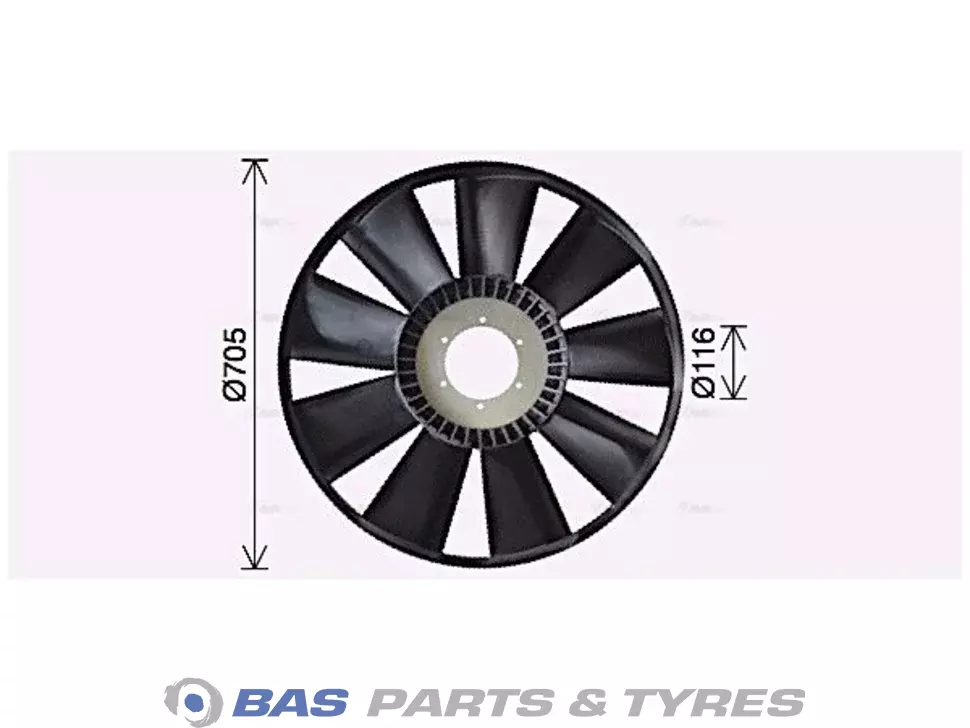 Viscokupplungs AVA Cooling 51066010263 Viscokupplungs AVA Cooling 51066010263