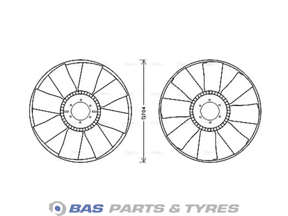 Ventilator motor AVA Cooling 1308285