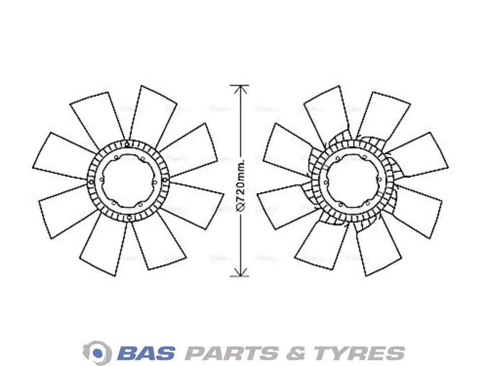 Motor ventilatora AVA Cooling 1338736 Motor ventilatora AVA Cooling 1338736