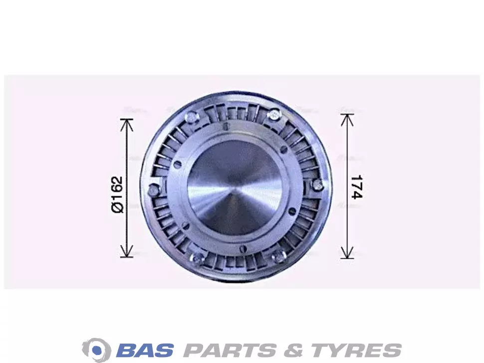 Accouplement visco AVA Cooling 0002006722 Accouplement visco AVA Cooling 0002006722