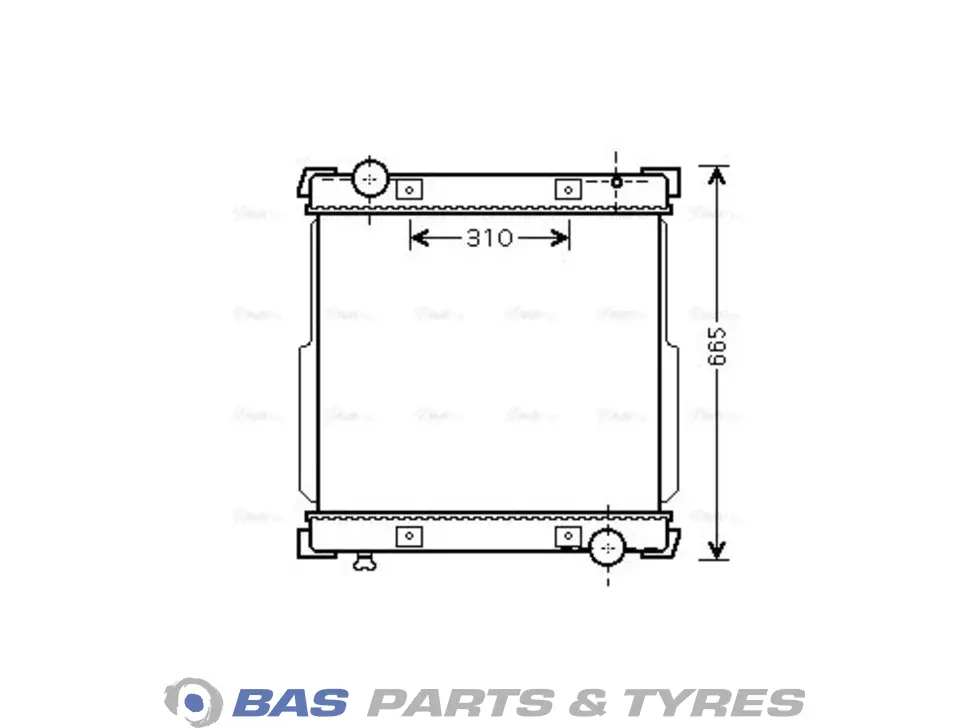 Radiatore AVA Cooling 500361626