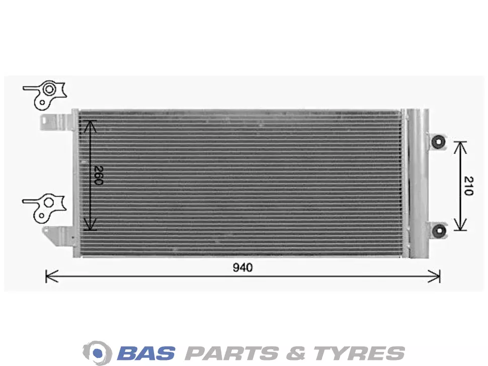 Condensator AVA Cooling 81619200035 Condensator AVA Cooling 81619200035