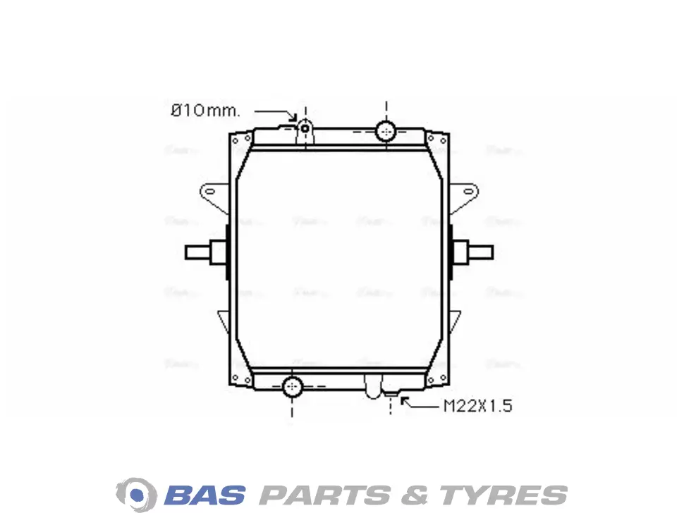 Radiator AVA Cooling 5001848515