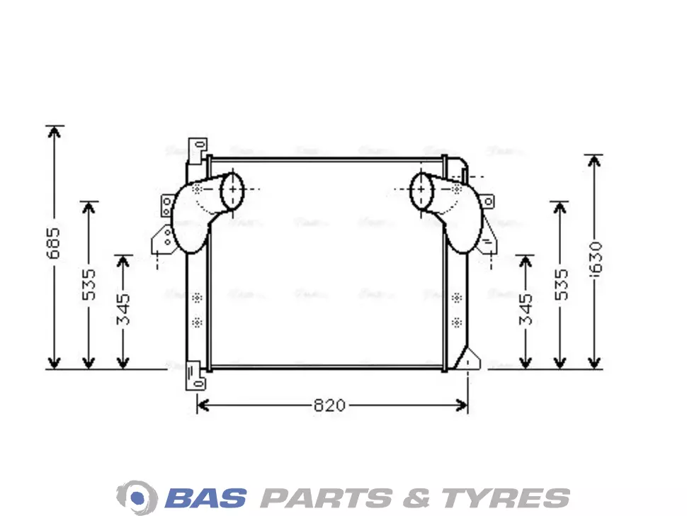 Intercooler AVA Cooling 9425010001
