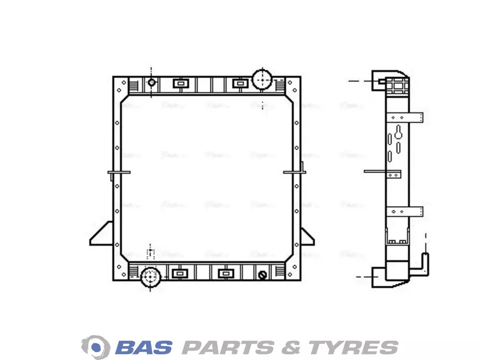 Radiator AVA Cooling 42532035