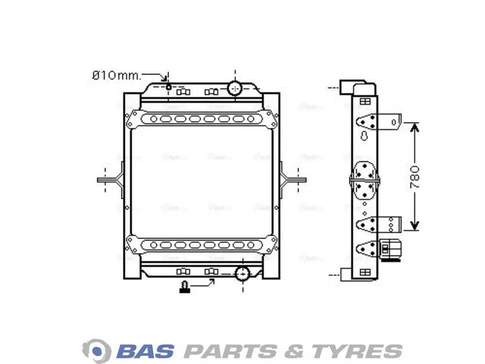 Radiator AVA Cooling 7420775792
