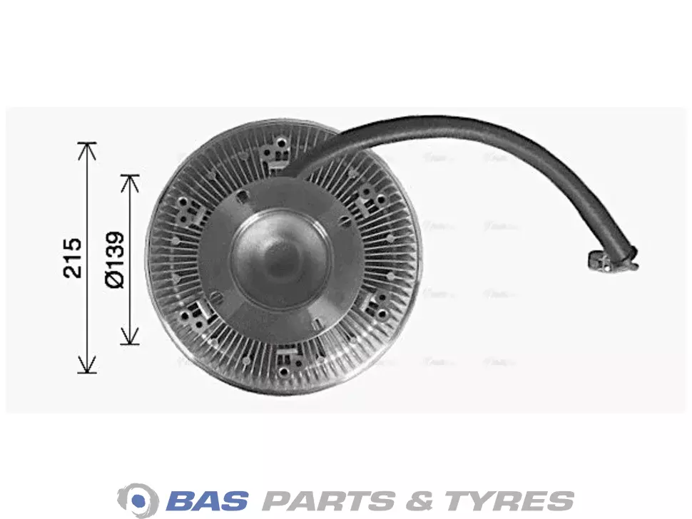 Accouplement visco AVA Cooling 2273122 Accouplement visco AVA Cooling 2273122