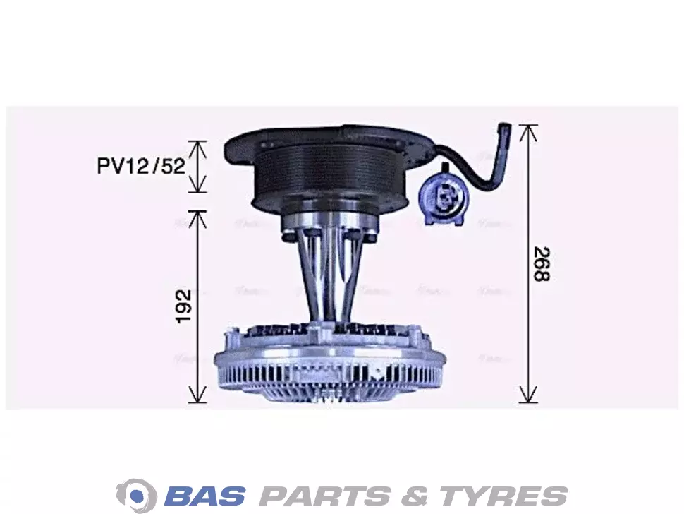 Viscokupplungs AVA Cooling 504069140AD Viscokupplungs AVA Cooling 504069140AD