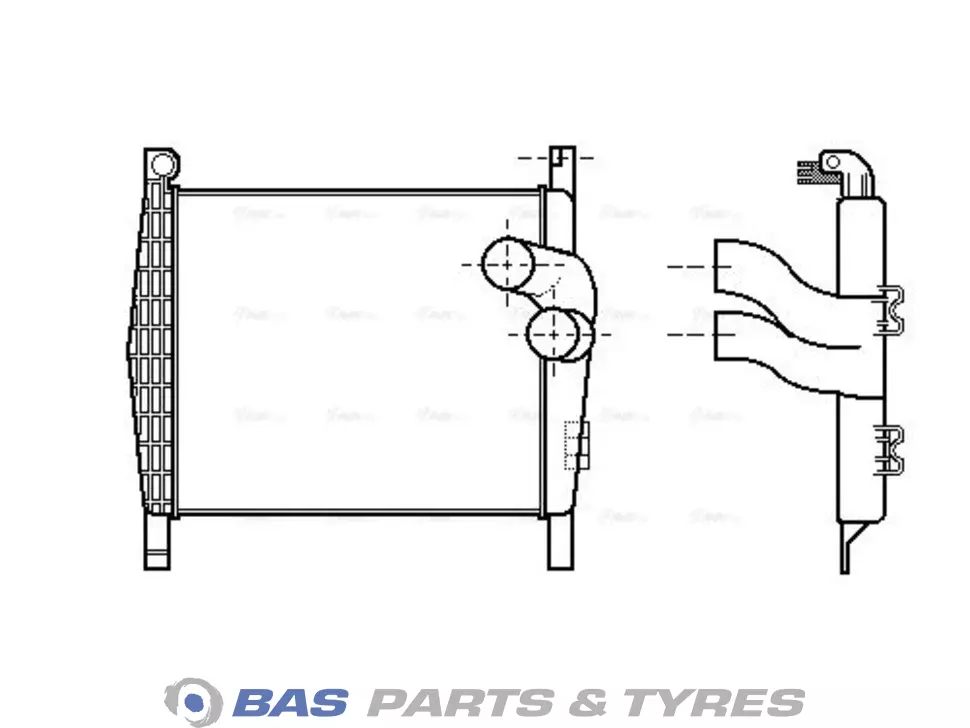 Intercooler AVA Cooling 9405010201