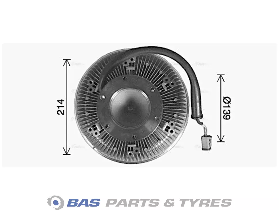 Viscokupplungs AVA Cooling 2038957 Viscokupplungs AVA Cooling 2038957