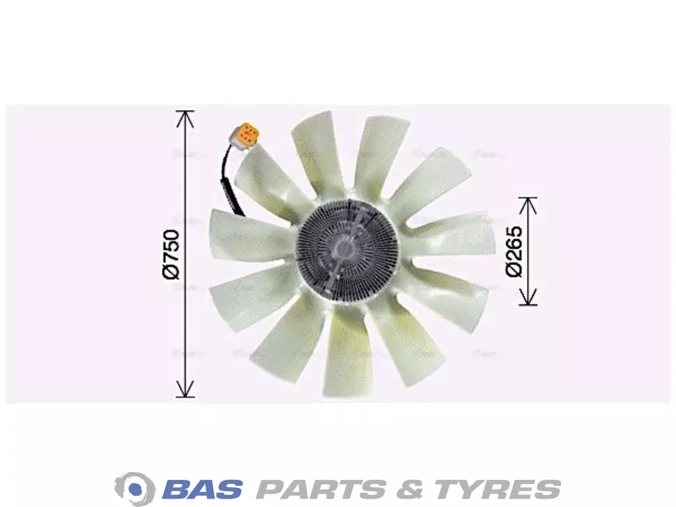 Accouplement visco AVA Cooling 2273117 Accouplement visco AVA Cooling 2273117