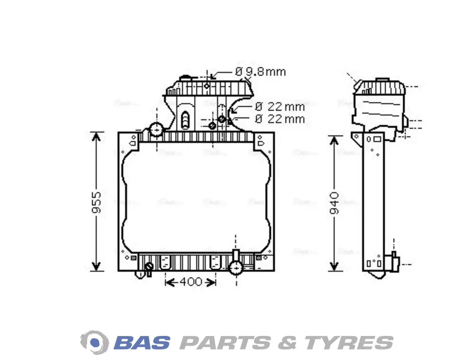 Radijator AVA Cooling 81061010058