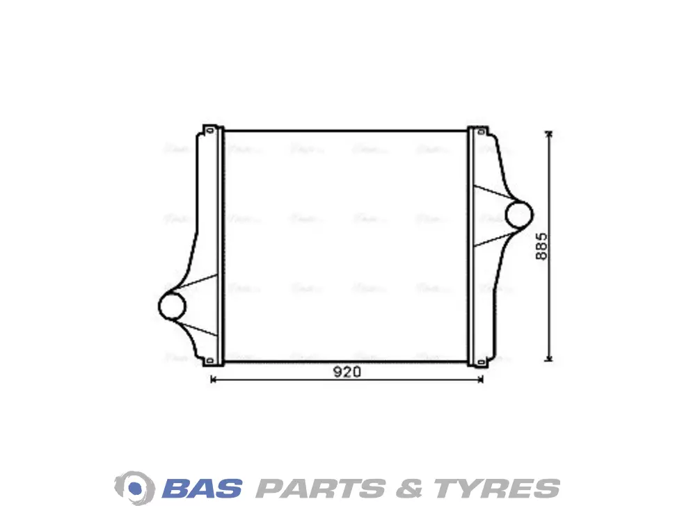 Intercooler AVA Cooling 11078080 Intercooler AVA Cooling 11078080