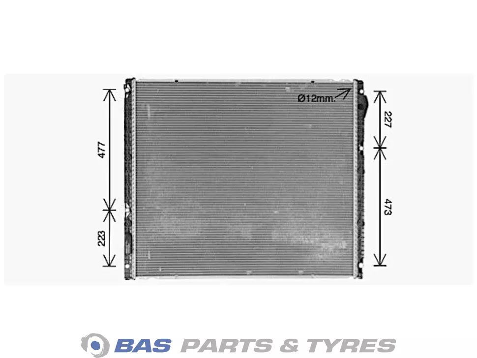 Kühler AVA Cooling 81061010071 Kühler AVA Cooling 81061010071