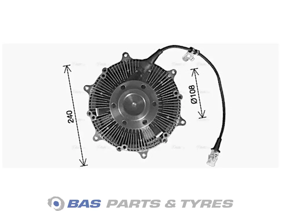 Viscokupplungs AVA Cooling 51066300139 Viscokupplungs AVA Cooling 51066300139