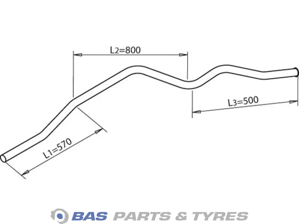End pipe Dinex 3094925404