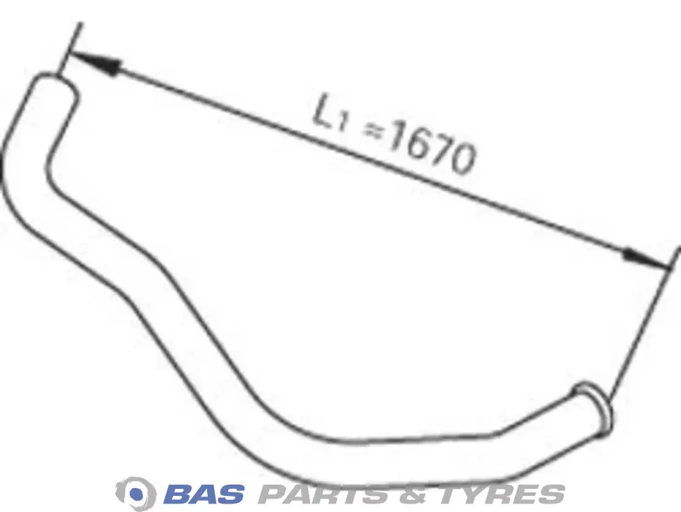 End pipe Dinex 81152040362
