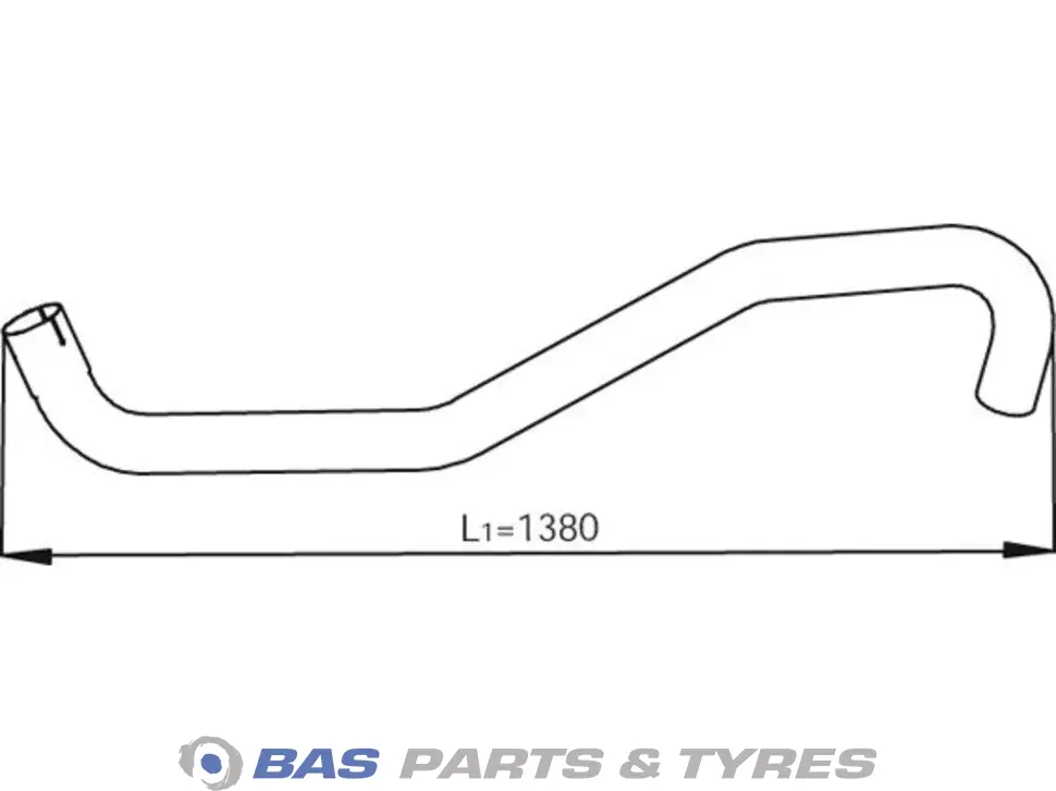 End pipe Dinex 9704920004
