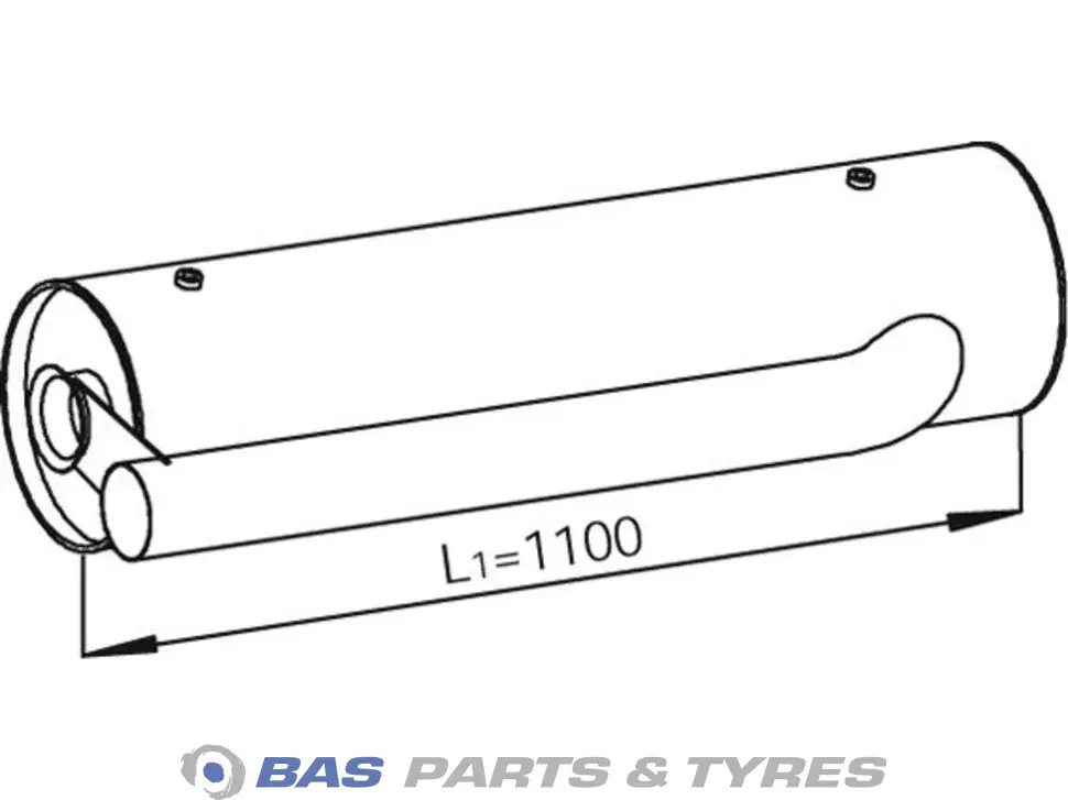 Silencer Dinex 1703649