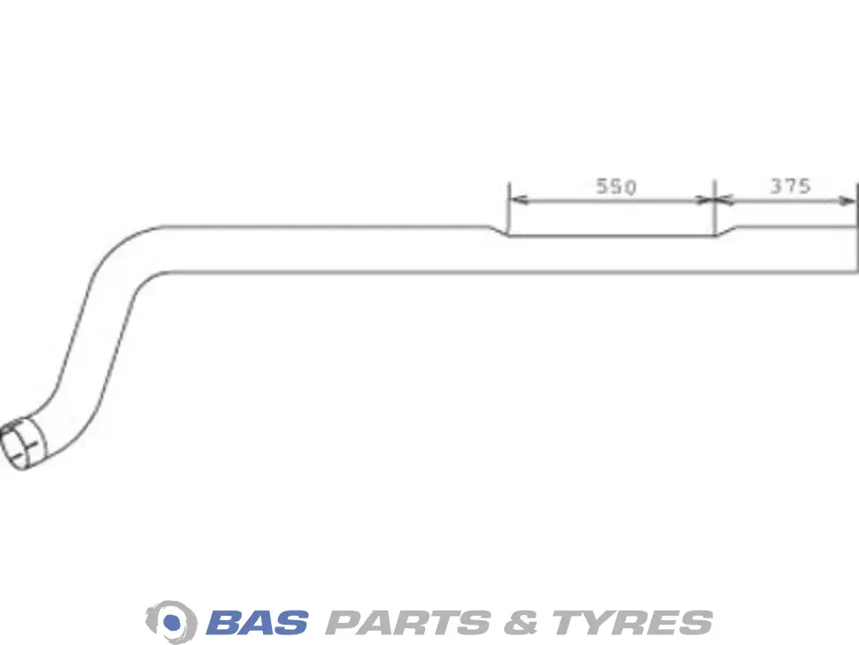 End pipe Dinex 81152040520