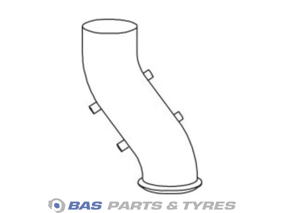 Exhaust pipe Dinex 7421023777