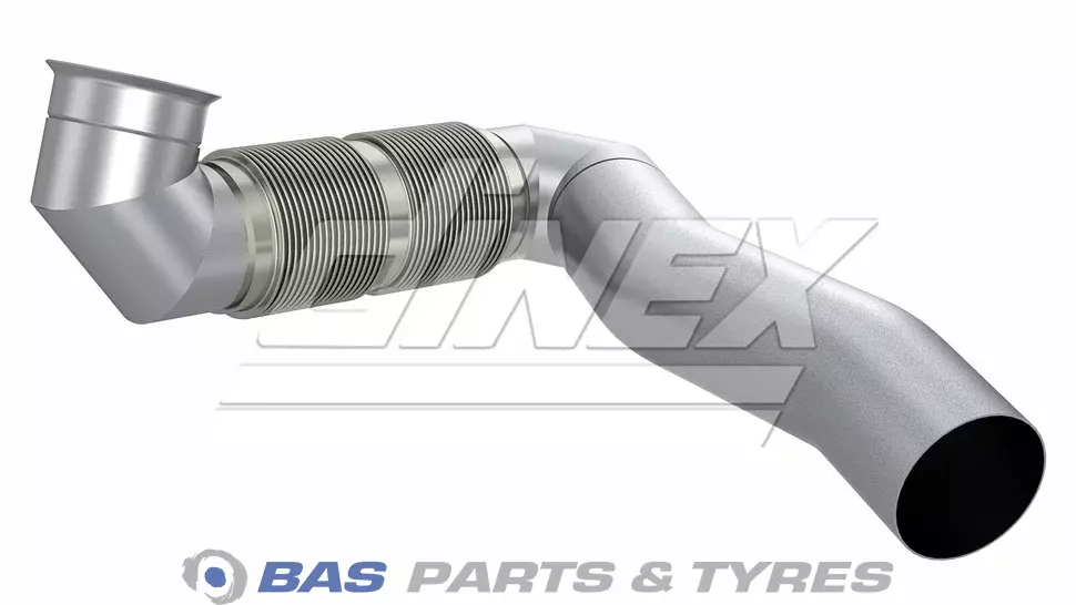 Front exhaust pipe Dinex 9304909119
