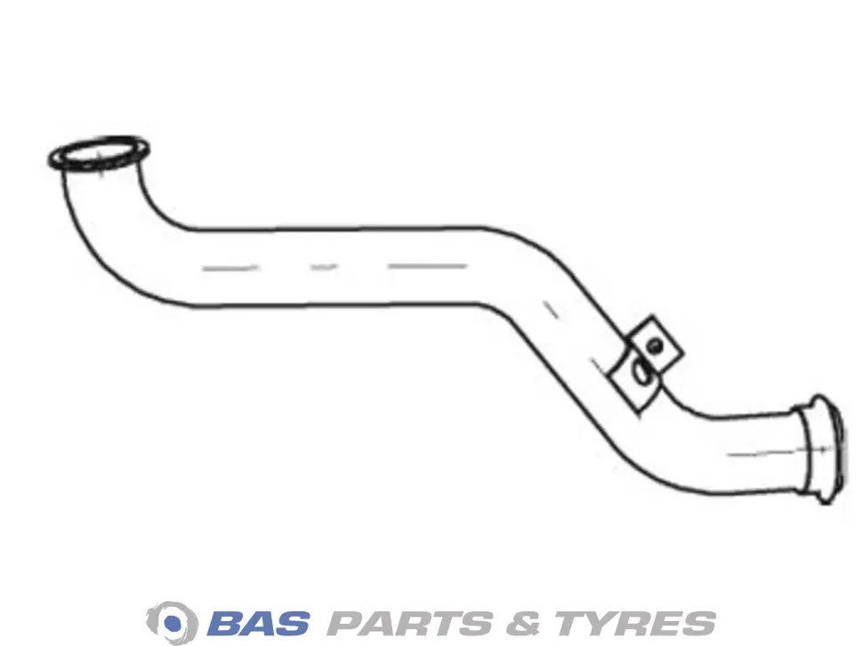 Exhaust pipe Dinex 1379752