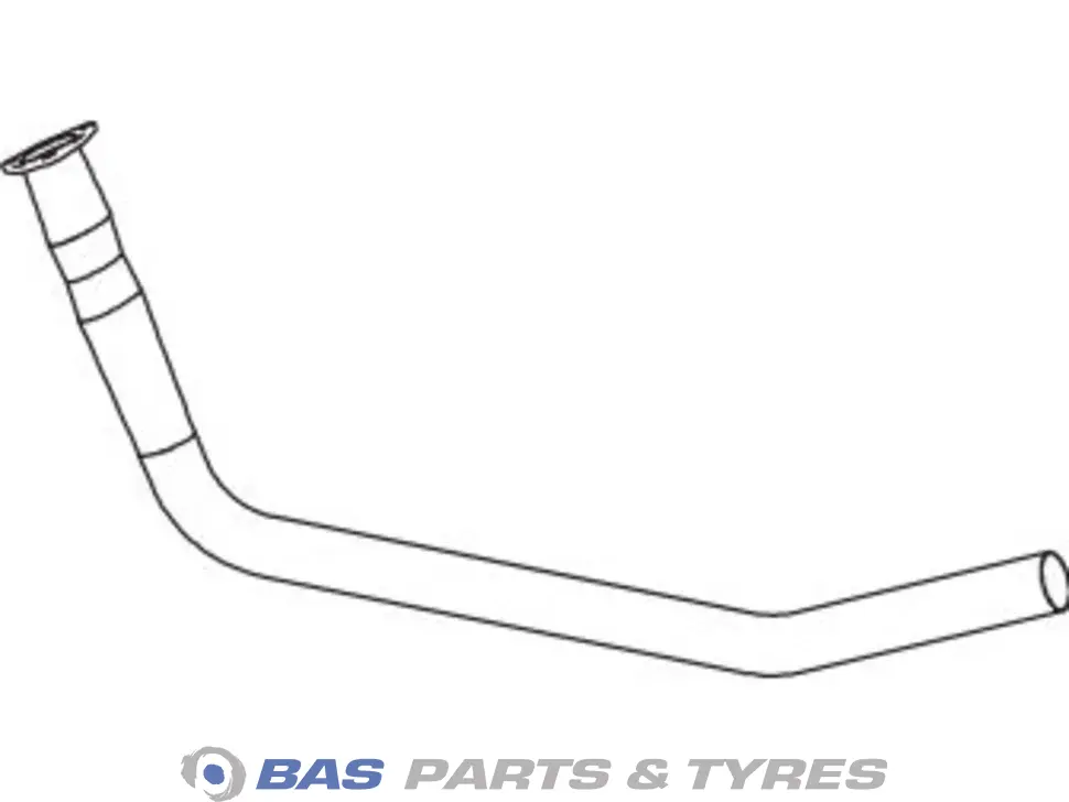 Front exhaust pipe Dinex 4064900919