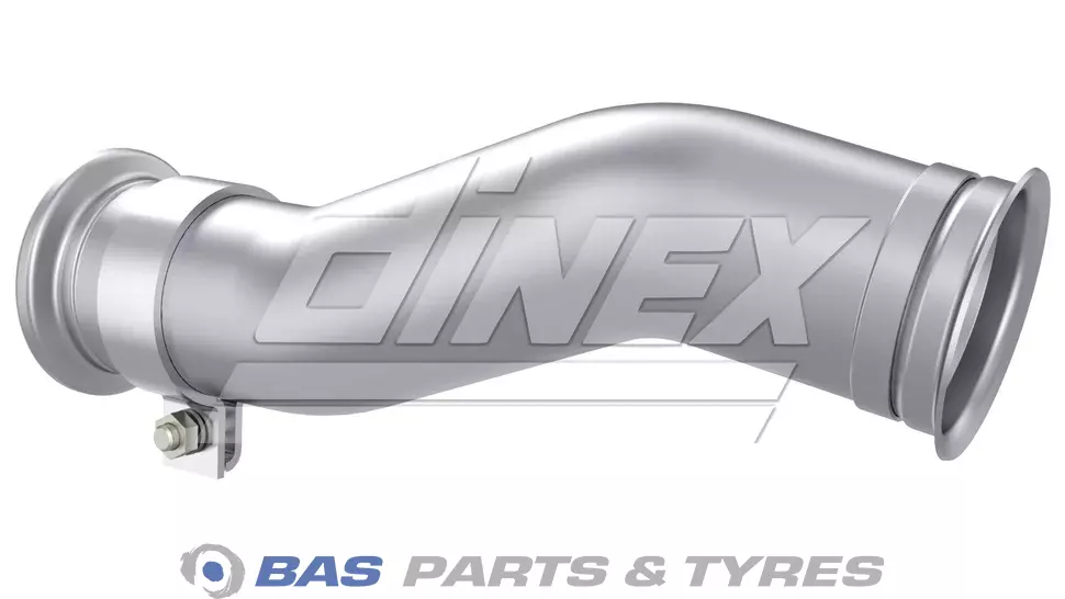 Front exhaust pipe Dinex 81152010250