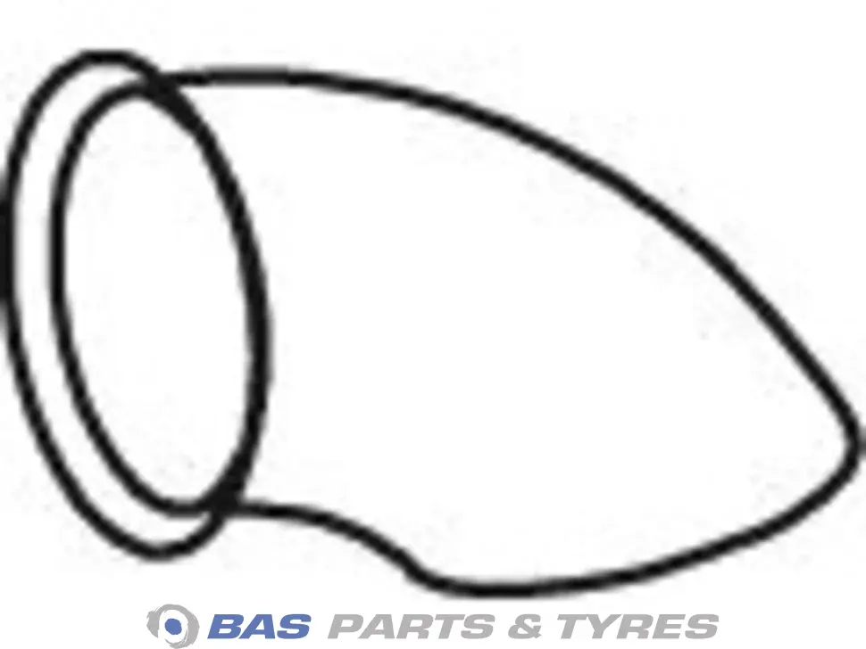 Exhaust pipe Dinex 41297495