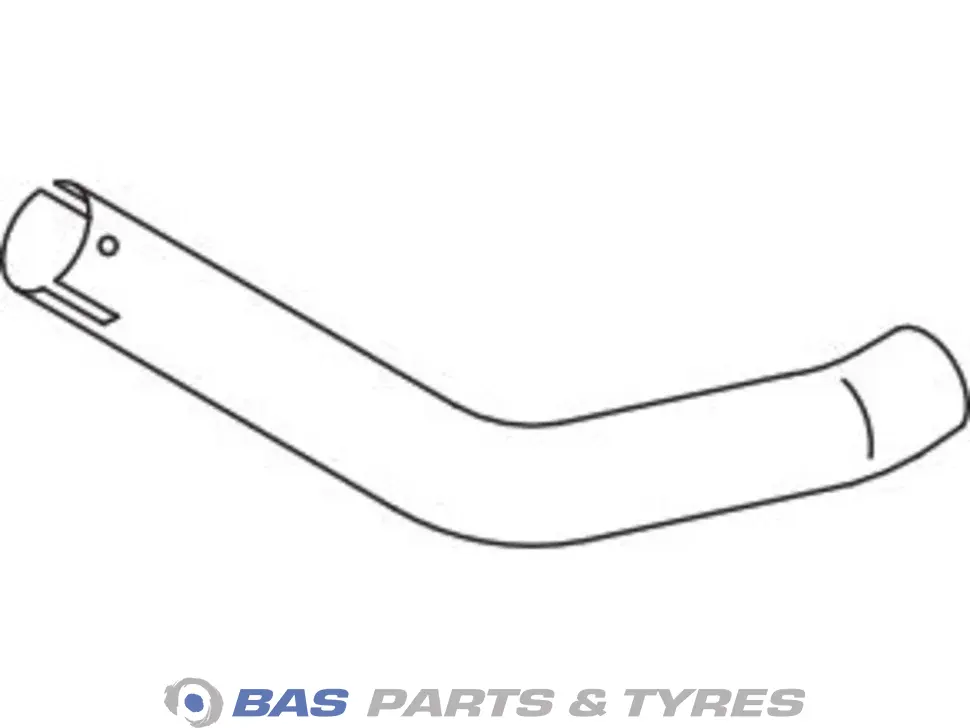 Front exhaust pipe Dinex 6554900819