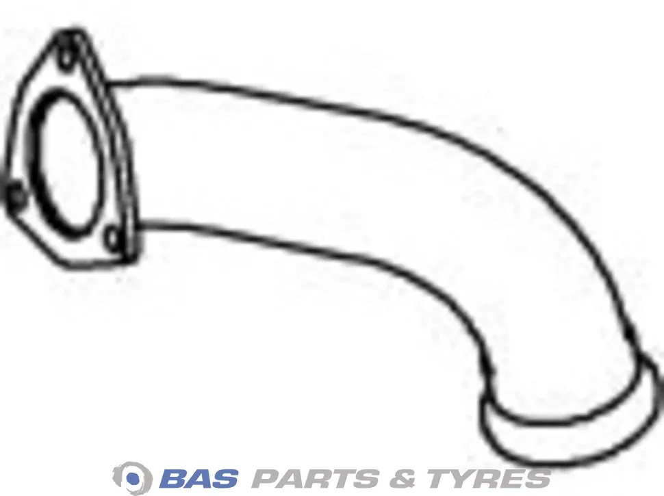 Front exhaust pipe Dinex 6214900925