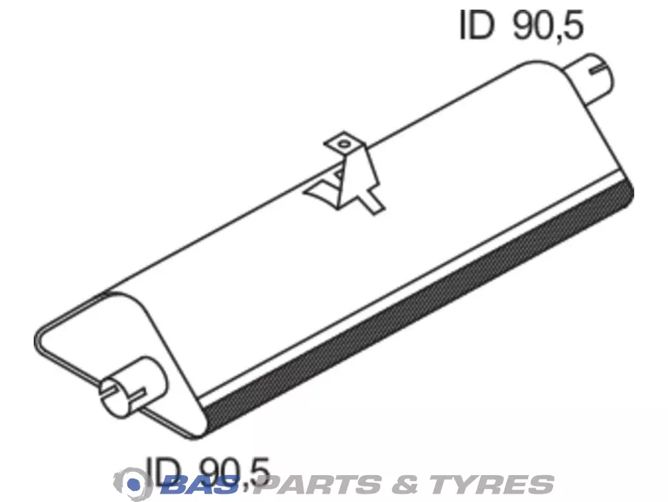Dämpfer Dinex 165169