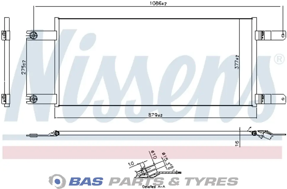 Condensator Nissens 2228315