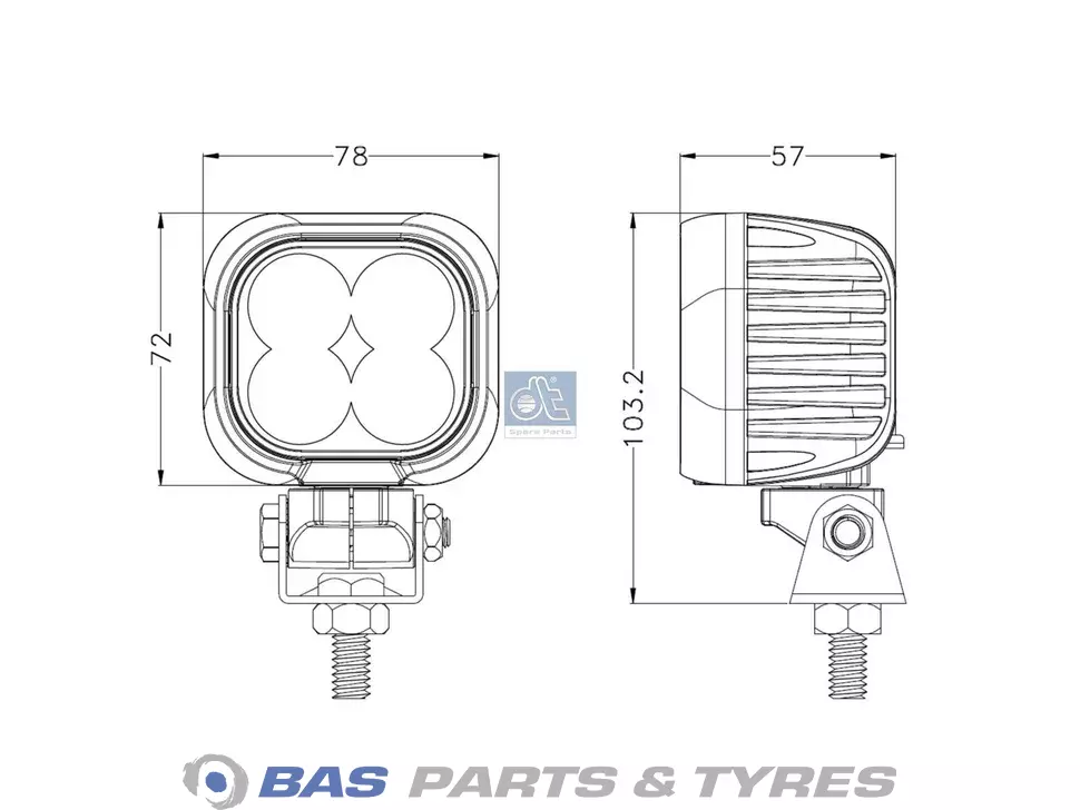 Work light DT Spare Parts Work light DT Spare Parts