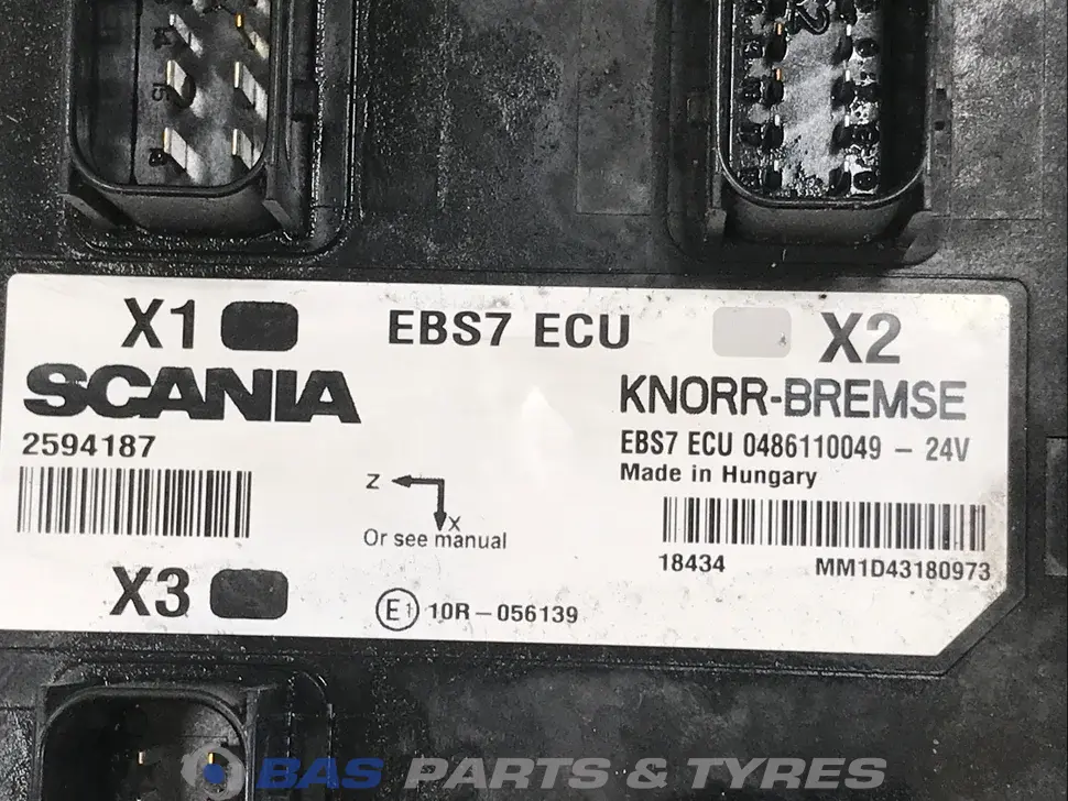 ECU EBS7 Scania 2570040 ECU EBS7 Scania 2570040