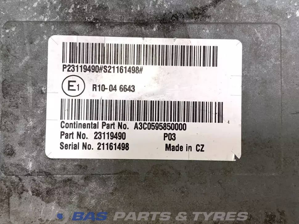 Unité de commande AdBlue Volvo 23119490 Unité de commande AdBlue Volvo 23119490