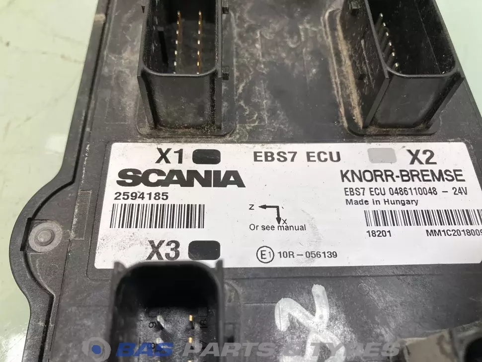 EBS7 ECU Scania 2530922 EBS7 ECU Scania 2530922