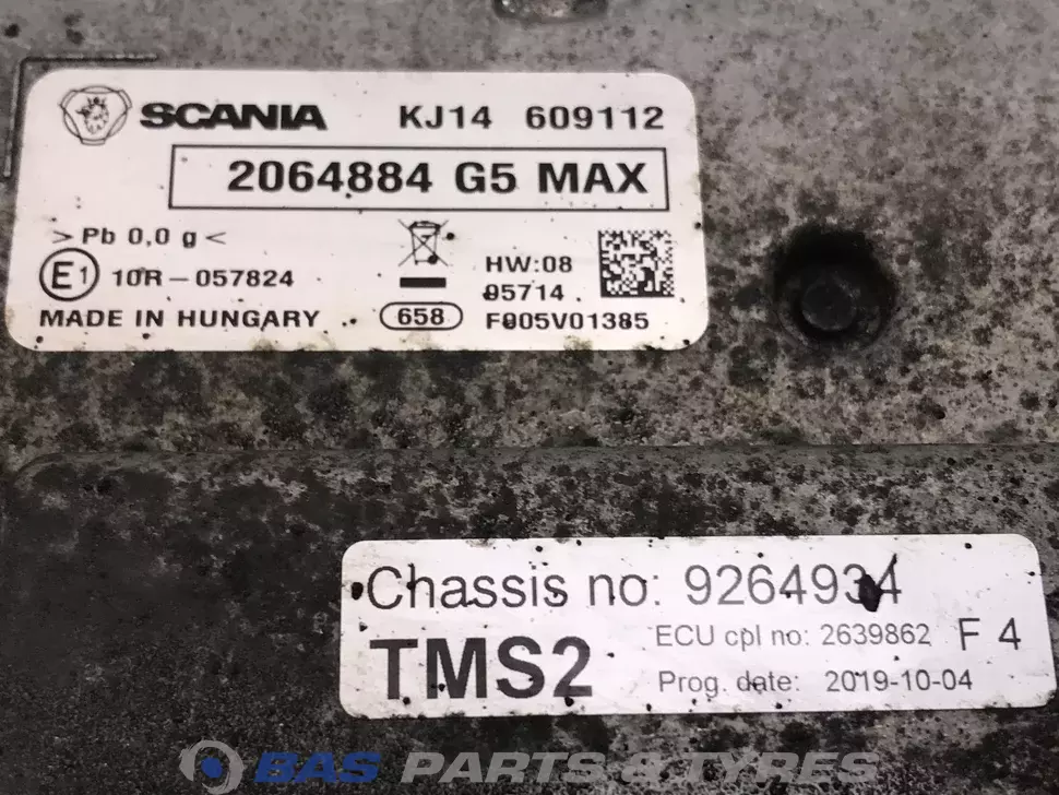 ECU GMS TMS2 Scania 2127787 ECU GMS TMS2 Scania 2127787