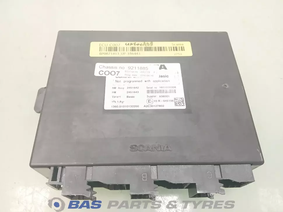 ECU C007 Scania 2001367 ECU C007 Scania 2001367