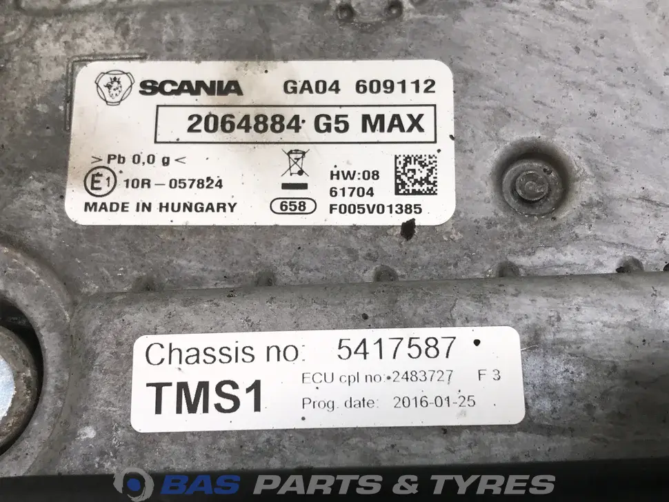 Unité de commande TMS1 Scania 2483727 Unité de commande TMS1 Scania 2483727