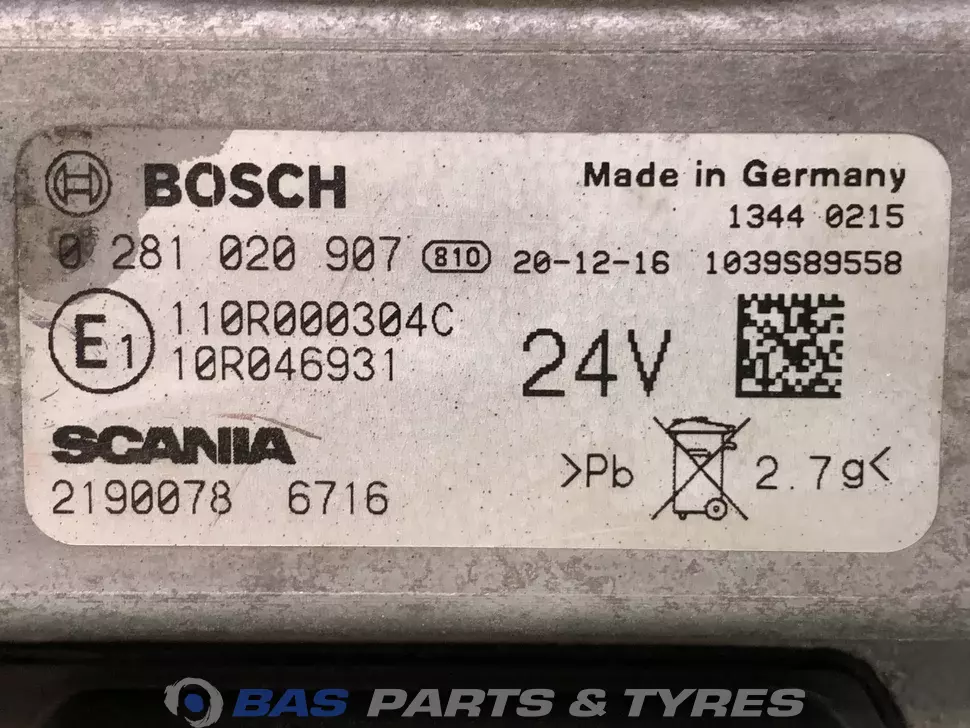 Unité de commande OCS Scania 2190078 Unité de commande OCS Scania 2190078