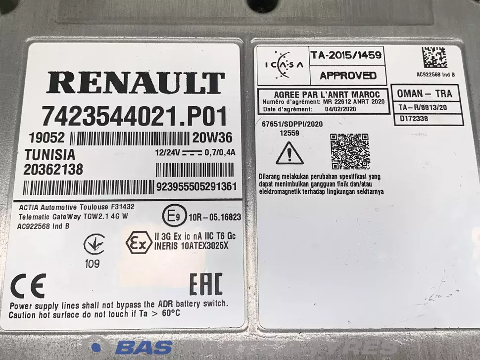 Centralina telematica Renault 7423544021 Centralina telematica Renault 7423544021