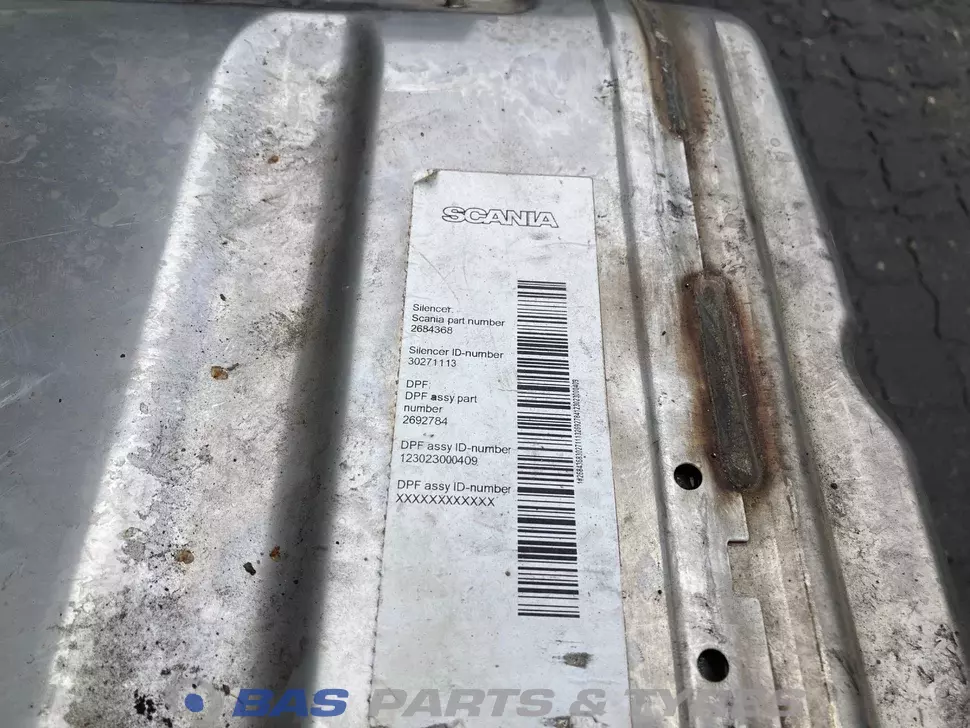 Silencieux Scania 2684368 Silencieux Scania 2684368