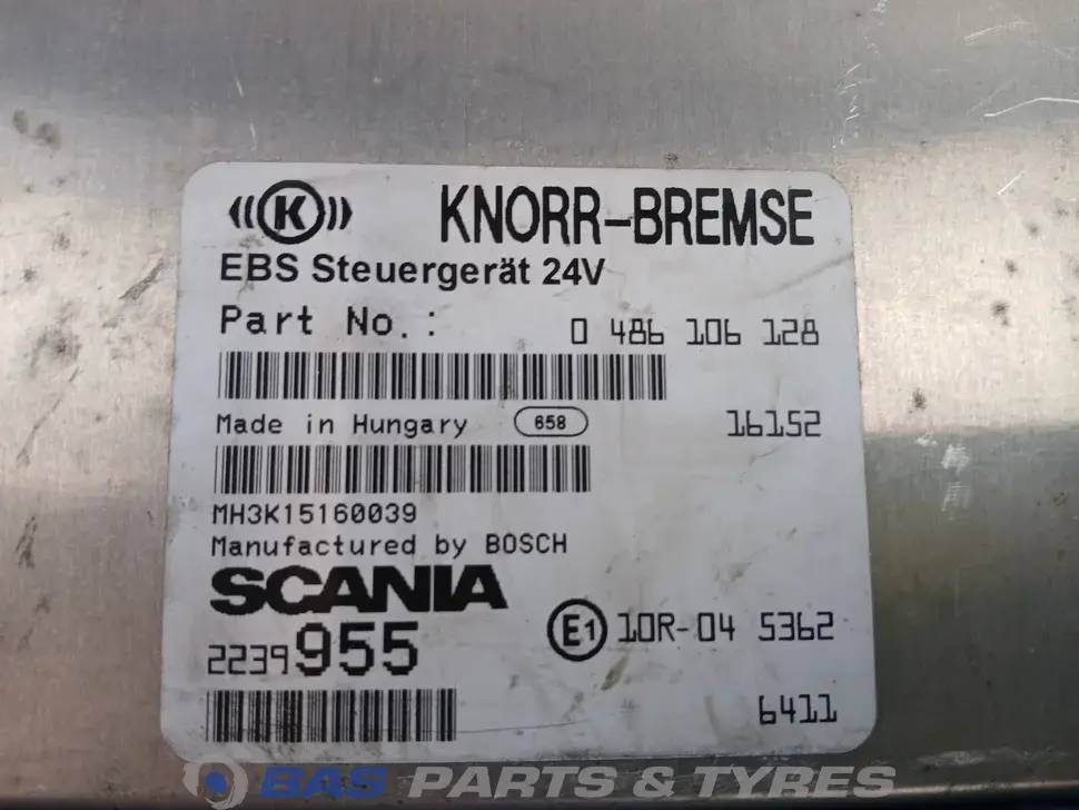 Unité de commande EBS Scania 2029746 Unité de commande EBS Scania 2029746