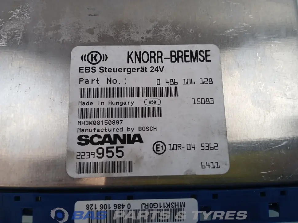 Unité de commande EBS Scania 2029746 Unité de commande EBS Scania 2029746
