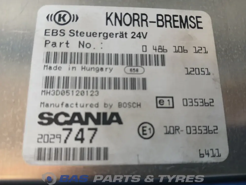 Control unit EBS Scania 2029746 Control unit EBS Scania 2029746